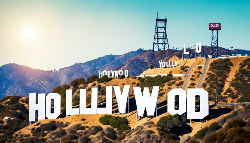 Hollywood sign