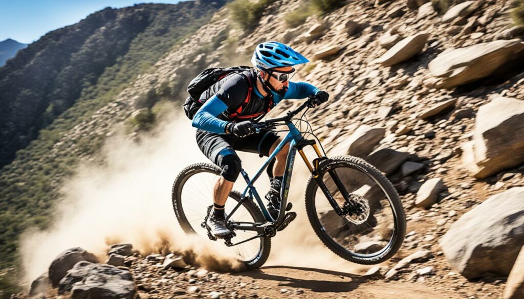 adult mountain bike